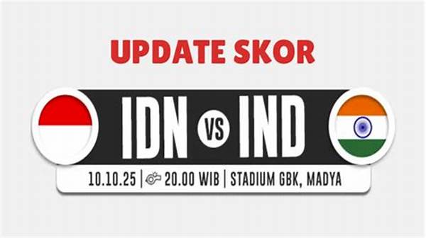 Skor Indonesia Vs India