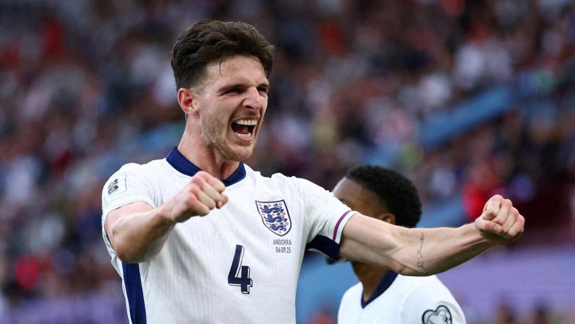 Era Baru Inggris Dimulai, Declan Rice Dipercaya Jadi Wakil Kapten di Piala Dunia 2026
