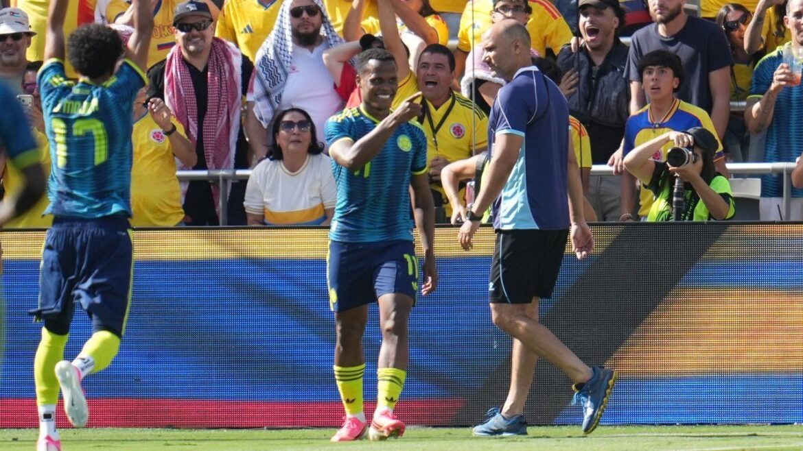 Jhon Arias Mengamuk! Timnas Kolombia Tumbangkan Yordania 2-0 Jelang Piala Dunia 2026